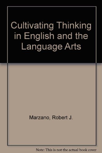 Cultivating Thinking in English and the Language Arts (9780814109915) by Marzano, Robert J.