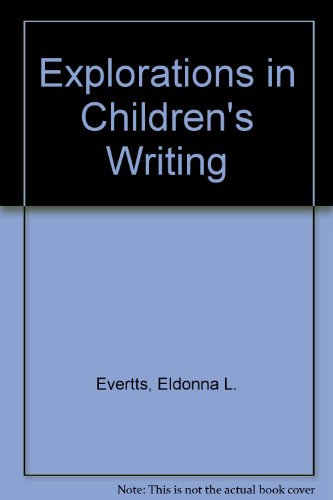 Stock image for Explorations in Children's Writing for sale by POQUETTE'S BOOKS