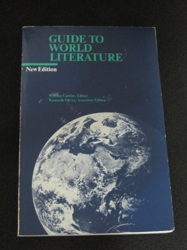 Beispielbild fr Guide to World Literature zum Verkauf von Better World Books