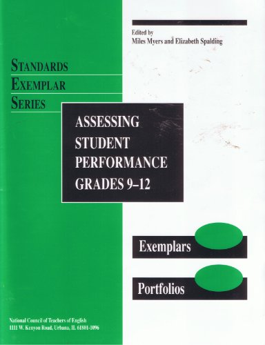 Imagen de archivo de Assessing Student Performance : Grades 9-12 a la venta por Better World Books