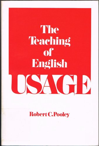 Stock image for The Teaching of English Usage for sale by ThriftBooks-Atlanta