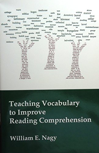 

Teaching Vocabulary to Improve Reading Comprehension