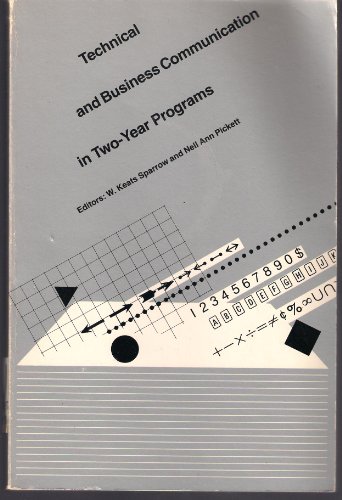 9780814152980: Technical and Business Communication in Two-Year Programs