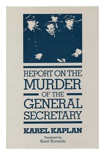 Beispielbild fr Report on the Murder of the General Secretary zum Verkauf von Front Cover Books