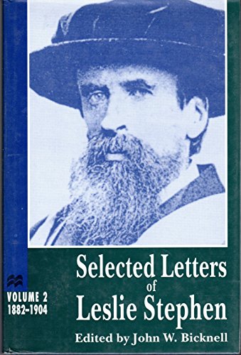Imagen de archivo de Selected Letters of Leslie Stephen Volume 2 a la venta por Concordia Books