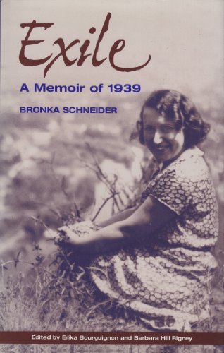 Beispielbild fr EXILE: A MEMOIR OF 1939 zum Verkauf von HPB-Emerald