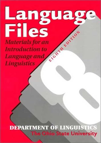 Beispielbild fr Language Files 8th Edition zum Verkauf von Better World Books