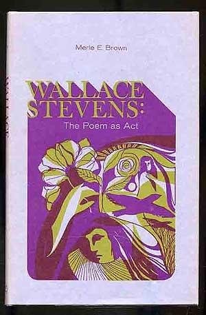 Imagen de archivo de Wallace Stevens:The Poem As Act a la venta por Best and Fastest Books