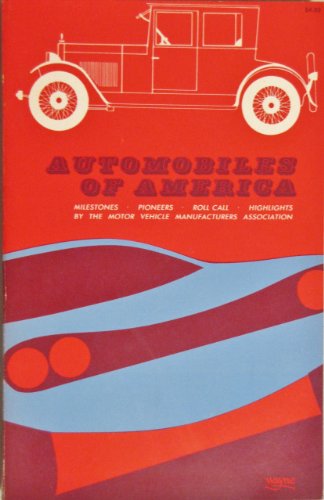 Stock image for Automobiles of America (A Savoyard book) for sale by ThriftBooks-Atlanta