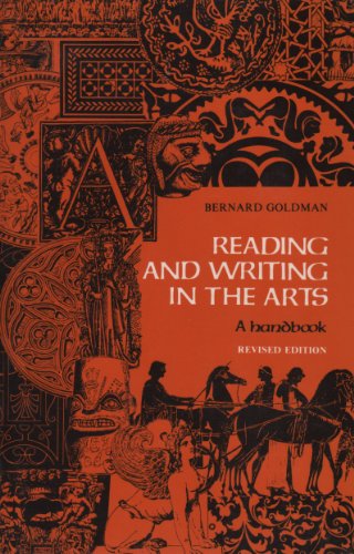 Beispielbild fr Reading and Writing in the Arts: A Handbook zum Verkauf von My Dead Aunt's Books