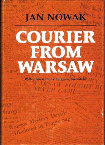 Beispielbild fr Courier from Warsaw zum Verkauf von Better World Books