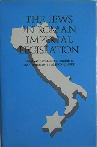 Jews in Roman Imperial Legislation