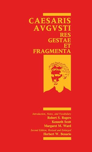 Imagen de archivo de Caesaris Augusti: Res Gestae et Fragmenta (Classical Studies Pedagogy Series) a la venta por HPB-Red