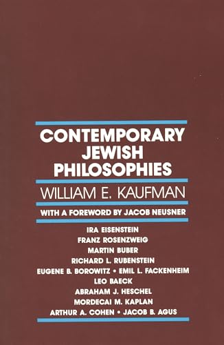 9780814324295: Contemporary Jewish Philosophies