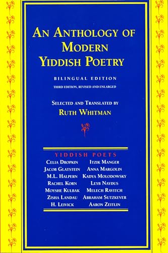 9780814325339: An Anthology of Modern Yiddish Poetry: Bilingual Edition