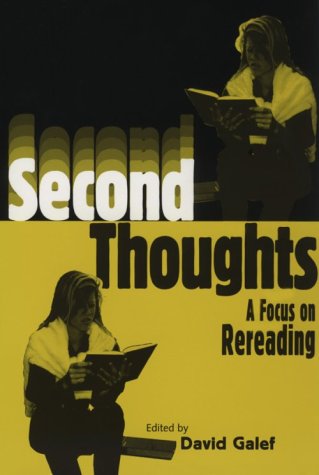 Beispielbild fr Second Thoughts: A Focus on Rereading zum Verkauf von Book Dispensary