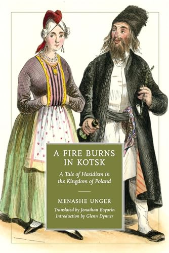 9780814338131: A Fire Burns in Kotsk: A Tale of Hasidism in the Kingdom of Poland