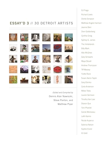 Beispielbild fr Essay'd 3 : 30 Detroit Artists zum Verkauf von Buchpark