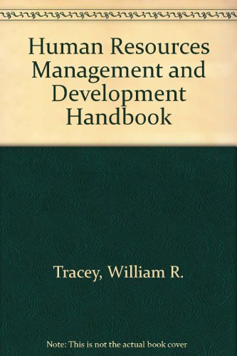 Stock image for Human Resources Management and Development Handbook for sale by Better World Books: West