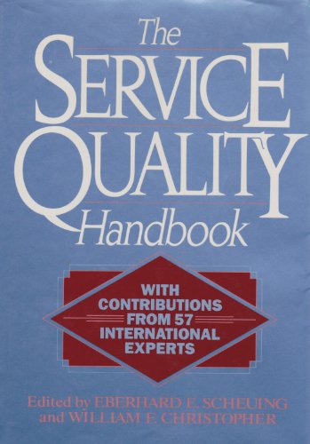 Stock image for The Service Quality Handbook for sale by Better World Books