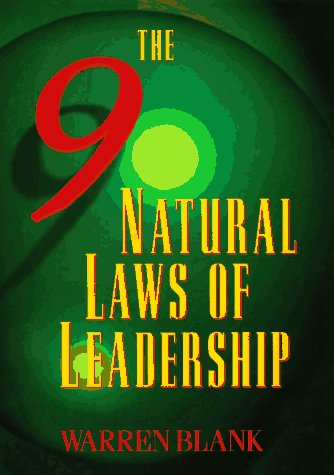 Beispielbild fr The Nine Natural Laws of Leadership zum Verkauf von Wonder Book