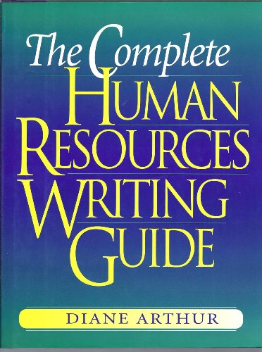 9780814403259: Complete Human Resources Writing Guide