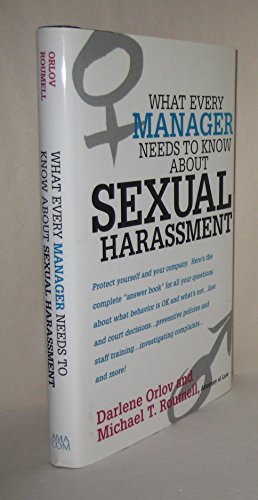 9780814404928: What Every Manager Needs to Know About Sexual Harassment