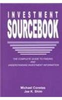 The Investment Sourcebook: The Complete Guide to Finding and Understanding Investment Information (9780814405154) by Constas, Michael; Shim, Jae K.