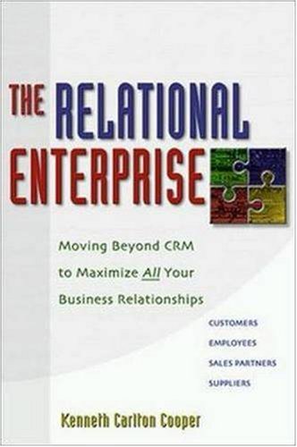 Beispielbild fr The Relational Enterprise: Moving Beyond CRM to Maximize All Your Business Relationships zum Verkauf von Wonder Book