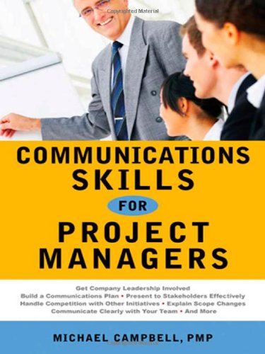 Imagen de archivo de Communications Skills for Project Managers a la venta por Better World Books