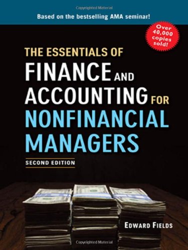 Imagen de archivo de The Essentials of Finance and Accounting for Nonfinancial Managers a la venta por Wonder Book