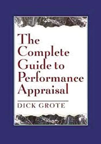 Imagen de archivo de Complete Guide to Performance Appraisal a la venta por PBShop.store US
