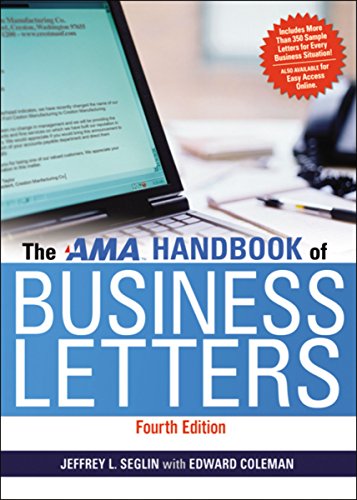 Imagen de archivo de The AMA Handbook of Business Letters a la venta por suffolkbooks