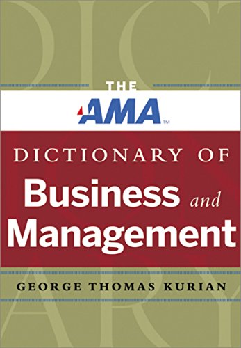9780814420287: The AMA Dictionary of Business and Management