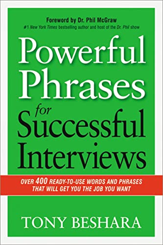 9780814433546: Powerful Phrases for Successful Interviews: Over 400 Ready-to-Use Words and Phrases That Will Get You the Job You Want