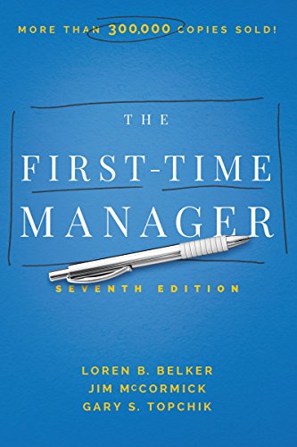 9780814439692: The First-Time Manager