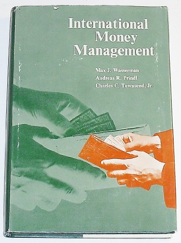 Imagen de archivo de INTERNATIONAL MONEY MANAGEMENT. a la venta por Black Swan Books, Inc.