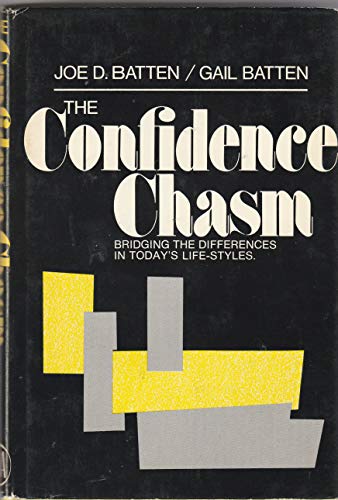 Beispielbild fr The Confidence Chasm zum Verkauf von Better World Books