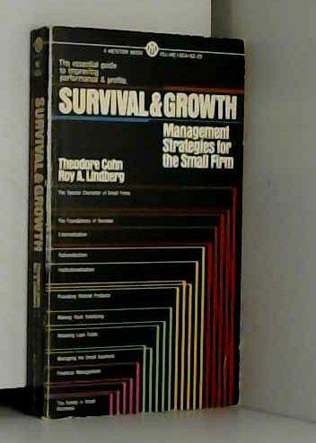 Survival & growth: management strategies for the small firm (9780814453599) by Cohn, Theodore