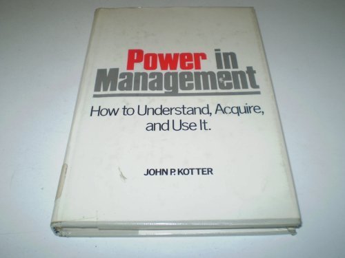 Beispielbild fr Power in Management zum Verkauf von Wonder Book