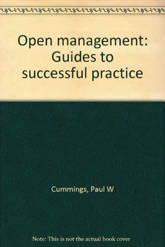 Stock image for Open Management : Guides to Successful Practice for sale by Better World Books: West