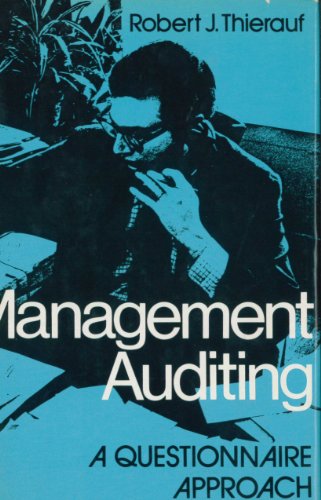 Stock image for Management auditing: A questionnaire approach for sale by Wonder Book
