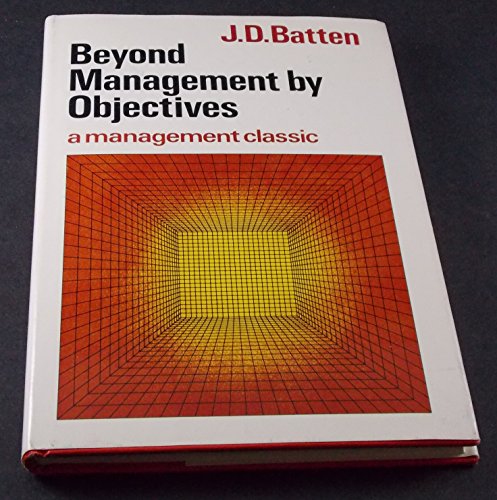 Stock image for Beyond Management by Objectives for sale by ThriftBooks-Dallas