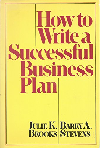Stock image for How to Write a Successful Business Plan for sale by Better World Books
