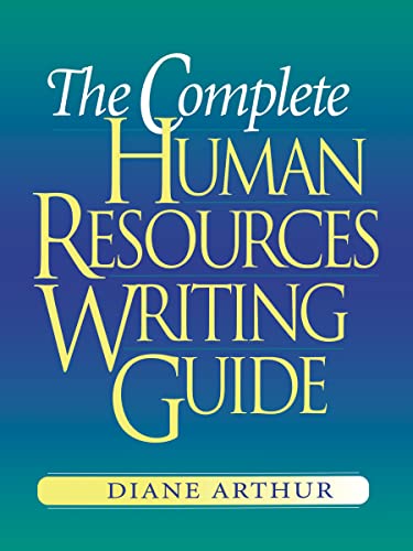 Stock image for The Complete Human Resources Writing Guide for sale by HPB-Red