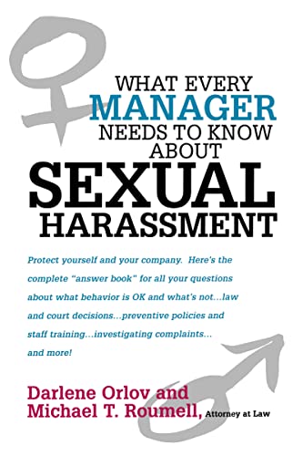 Stock image for What Every Manager Needs to Know About Sexual Harassment for sale by HPB-Red
