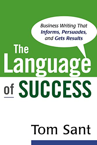 Beispielbild fr The Language of Success zum Verkauf von BookHolders