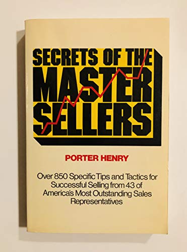 Stock image for Secrets of the Master Sellers for sale by Better World Books