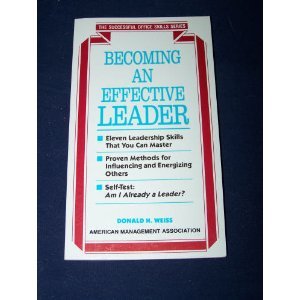 Stock image for Becoming an Effective Leader (The Successful Office Skills) for sale by The Book Garden