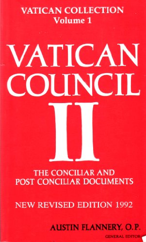 9780814608852: Vatican Council II: The Conciliar and Post Conciliar Documents, Vol. 1